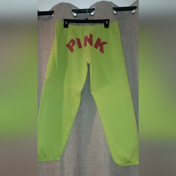 Original VIctoria Secret Pink cropped sweats size M - Picture 2 of 5